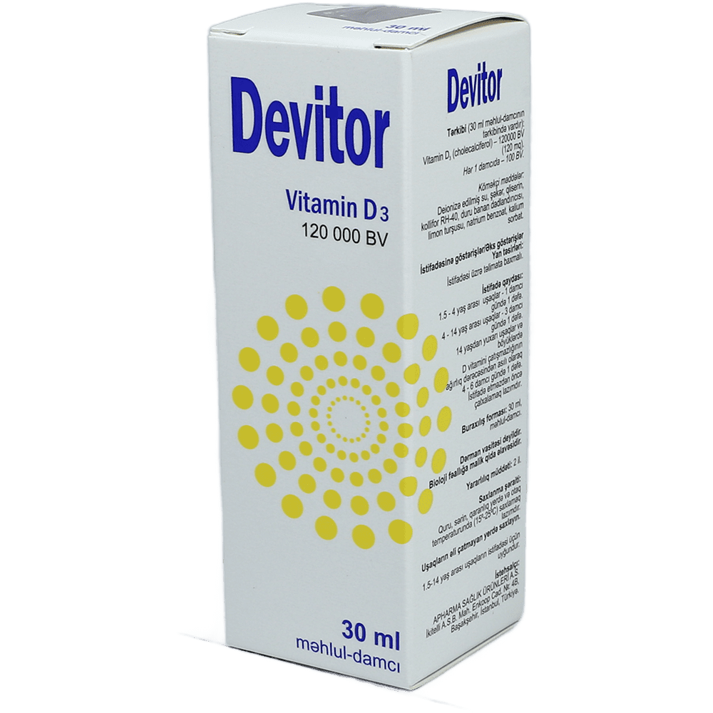 Devitor vitamin D3 30 ml thumbnail