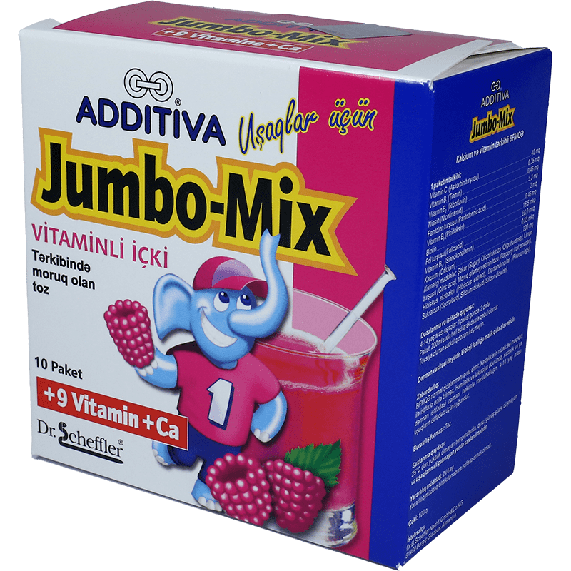 Jumbo-Mix uşaqlar üçün 10 əd thumbnail