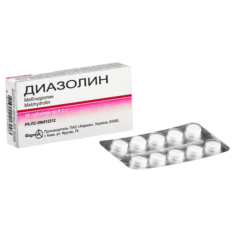 Diazolin 0,1 q 10 əd. thumbnail