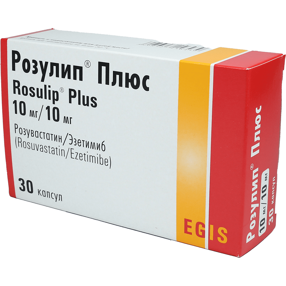 Rosulip plus 10/10 mq 30 əd. thumbnail
