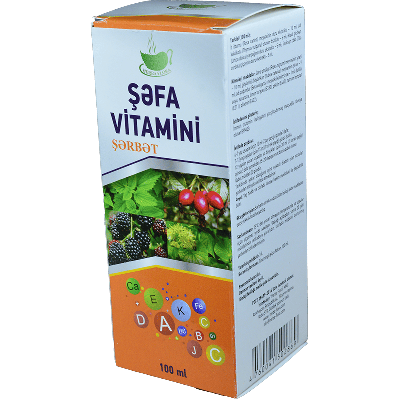 Vitamin şəfa 100 ml thumbnail