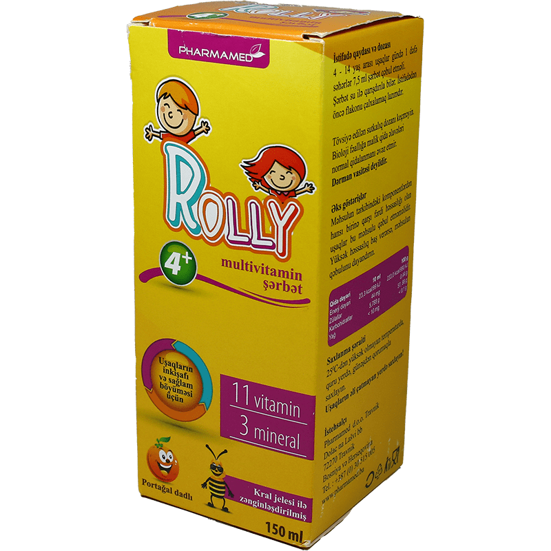 Rolly multivitamin 150 ml thumbnail