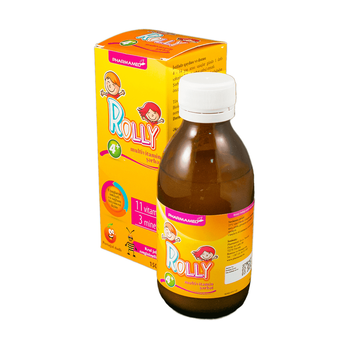 Rolly multivitamin 150 ml thumbnail
