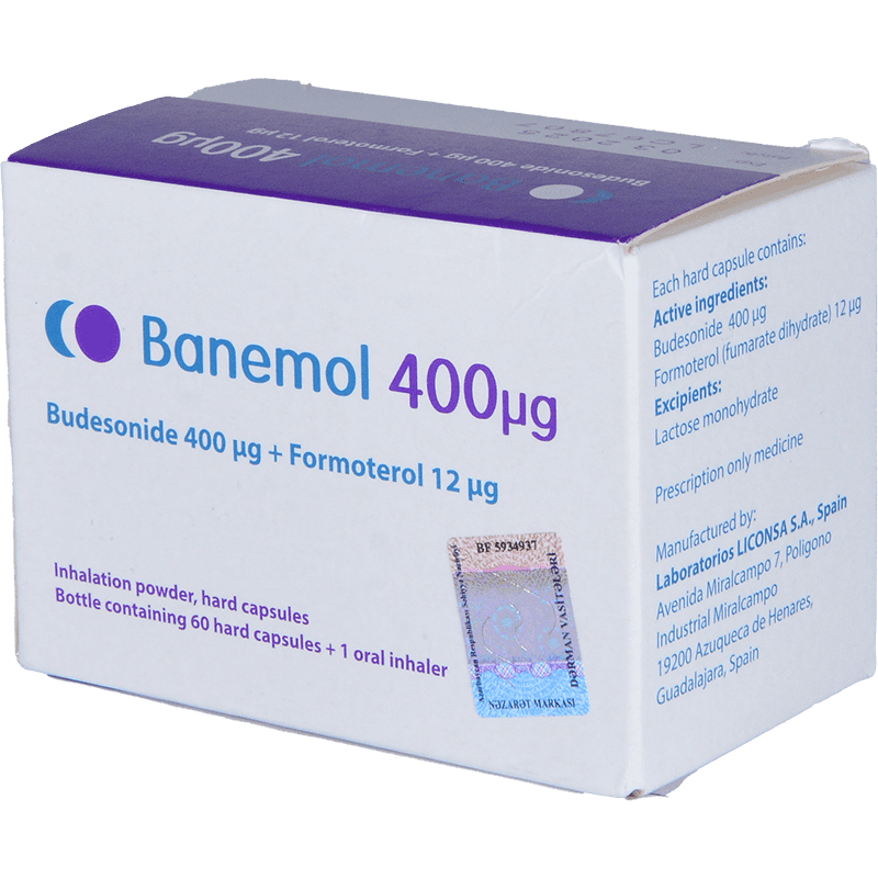 Banemol 400 mq 60 əd. thumbnail