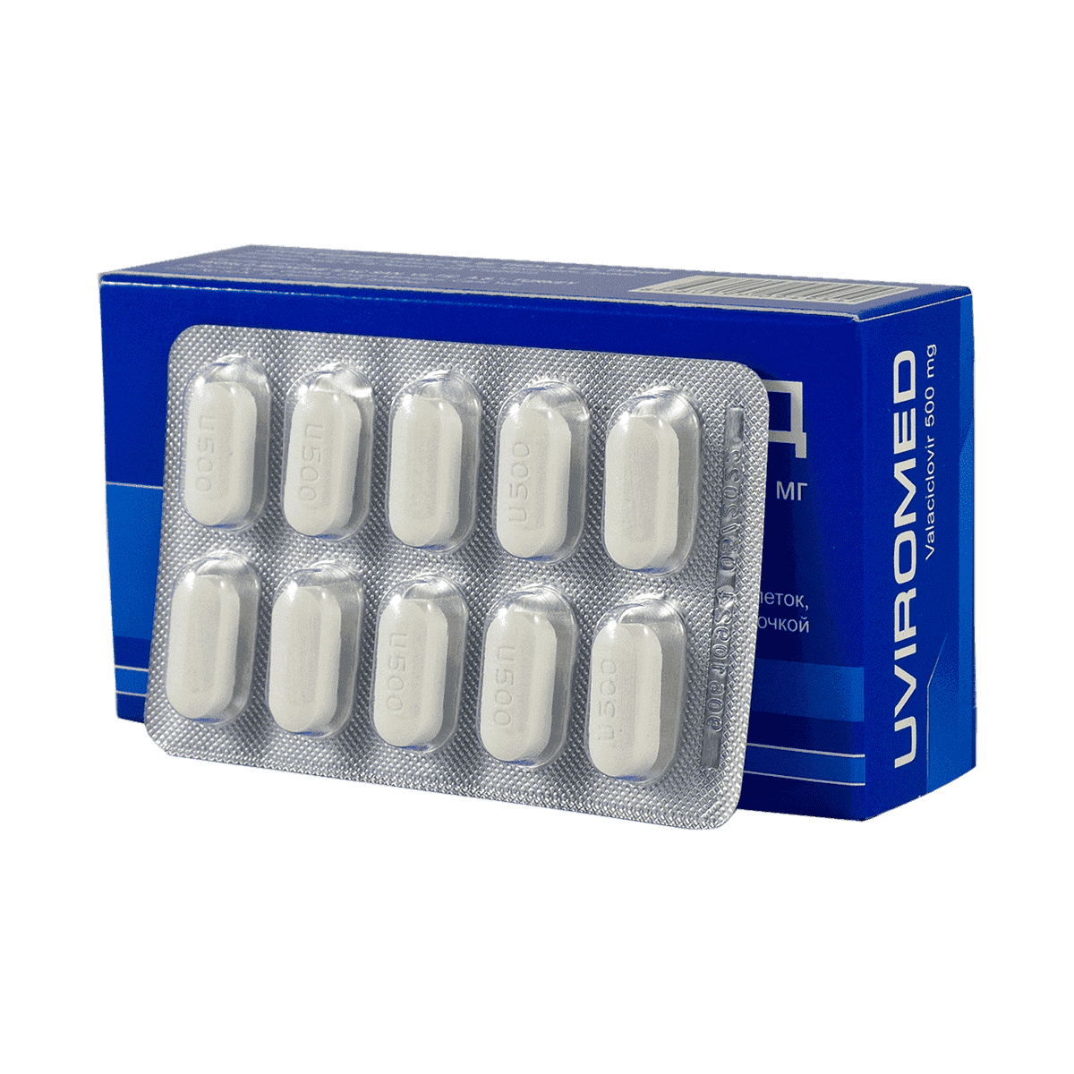 Uviromed 500 mq 10 əd. thumbnail