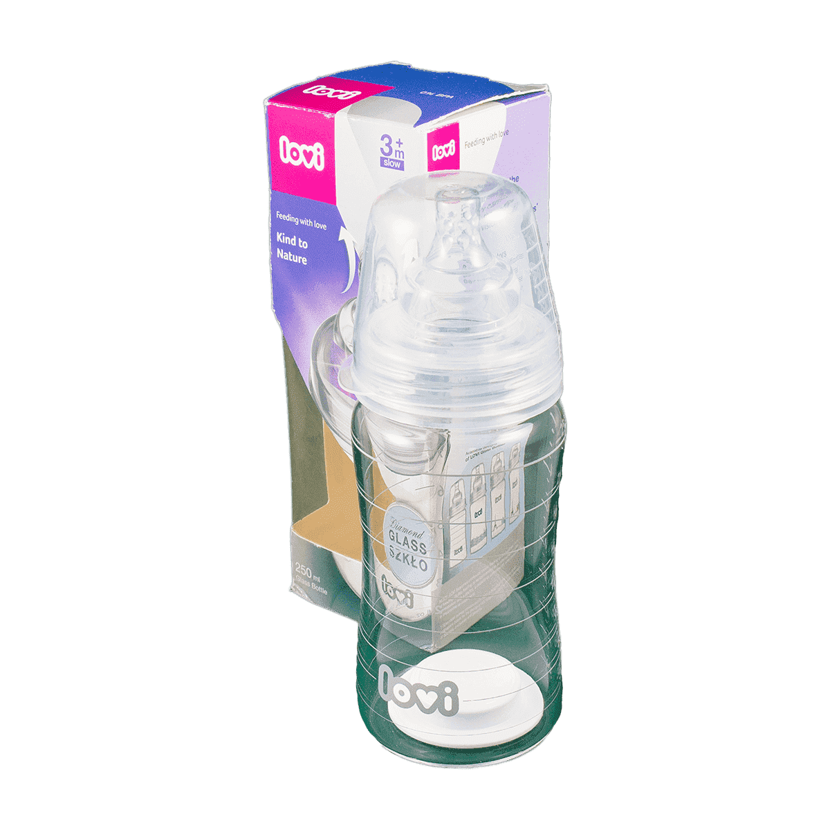 Şüşə butulka Lovi 250 ml thumbnail