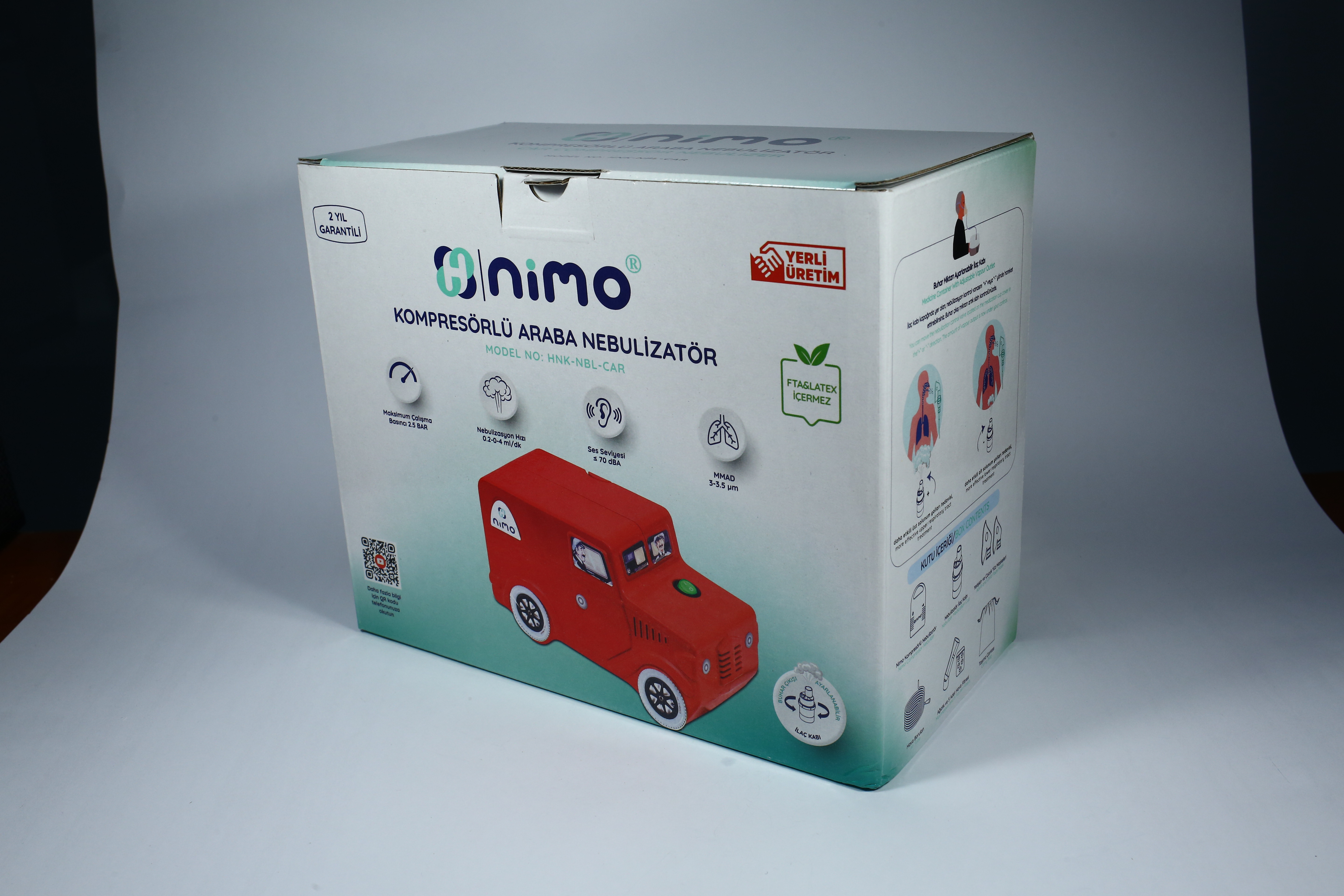 Nebulizer Nimo uşaq üçün HNK-NBL maşın thumbnail