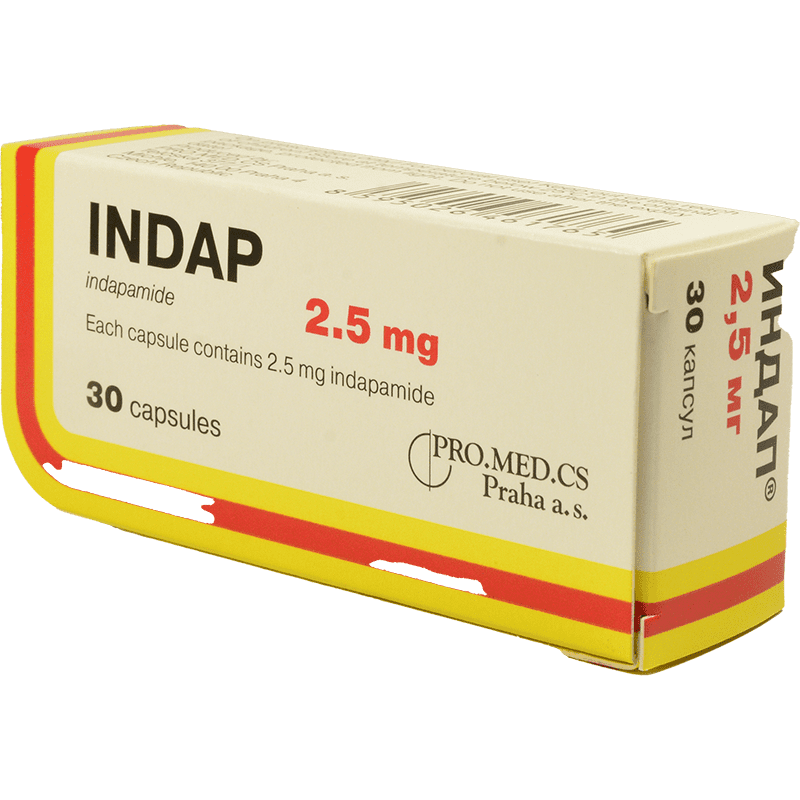 İndap 2,5 mg. 30 əd. thumbnail