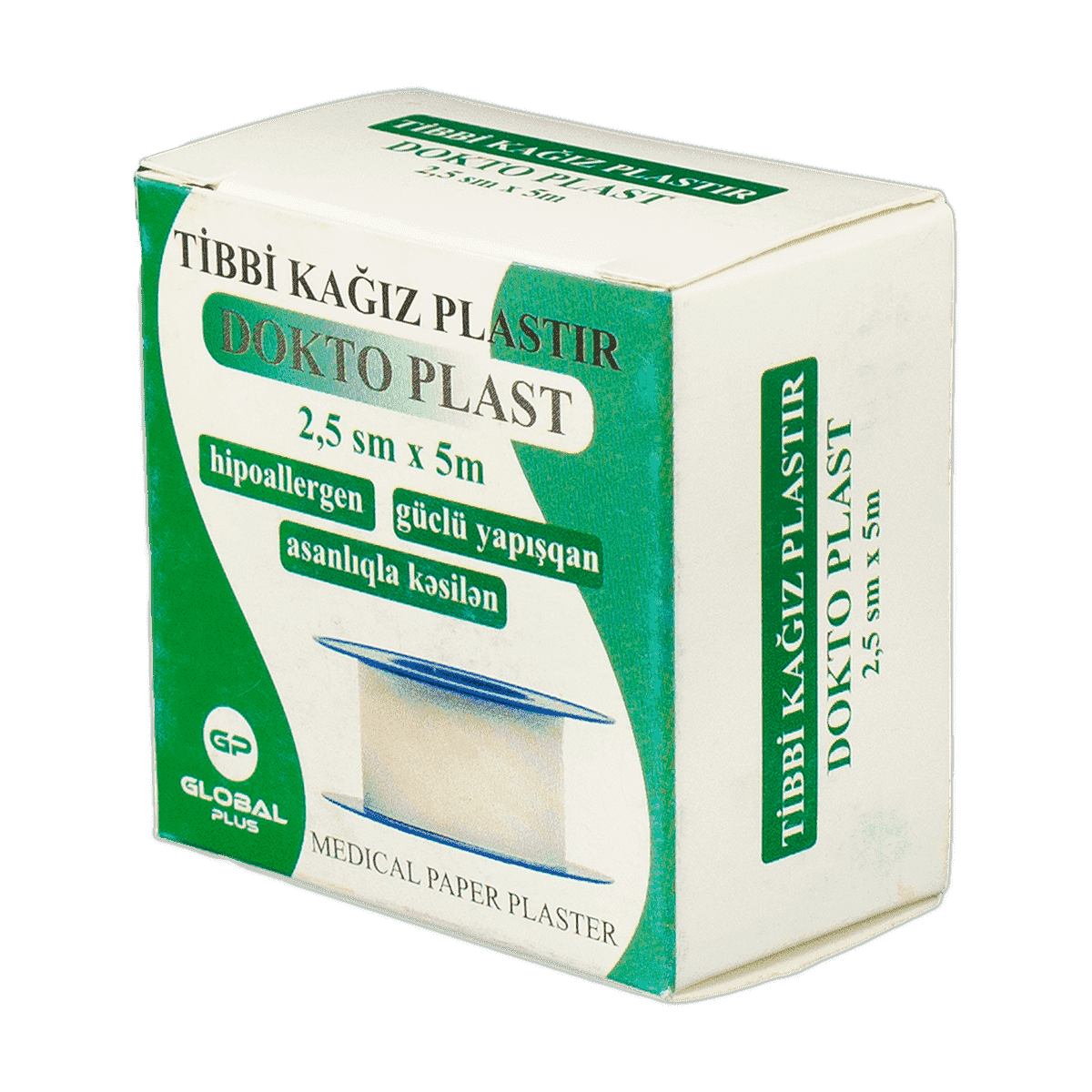 Dokto Plast kağızlı yara bandı 2,5 sm x 5 sm thumbnail