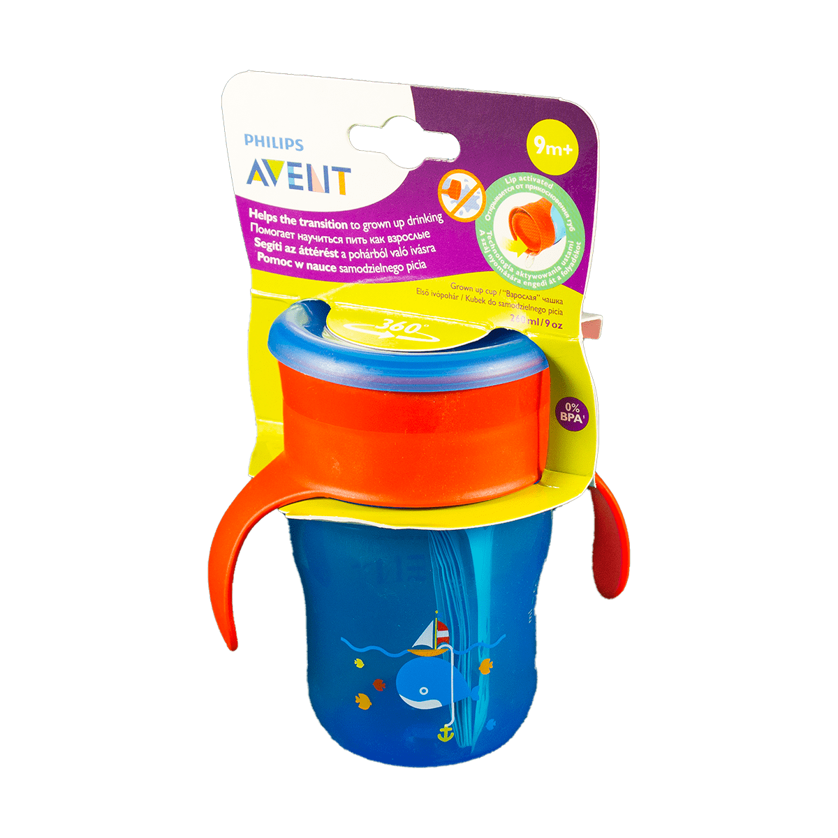 Sippy fincan dəsti 9 aylıq 260 ml thumbnail