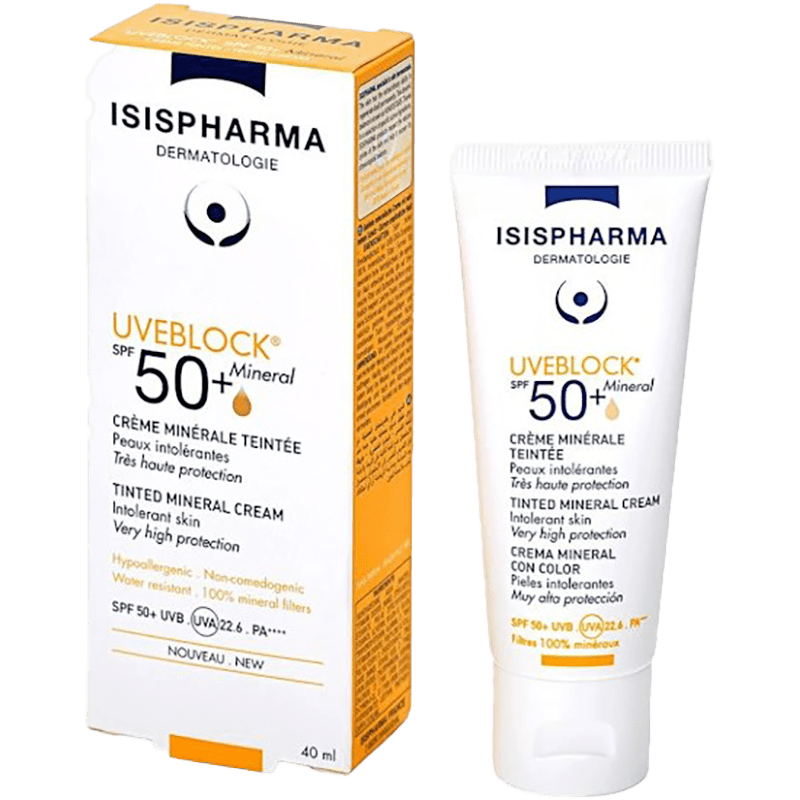 Isis Pharma Günəşdən qoruyucu üz kremi Uveblock SPF50 40ml thumbnail