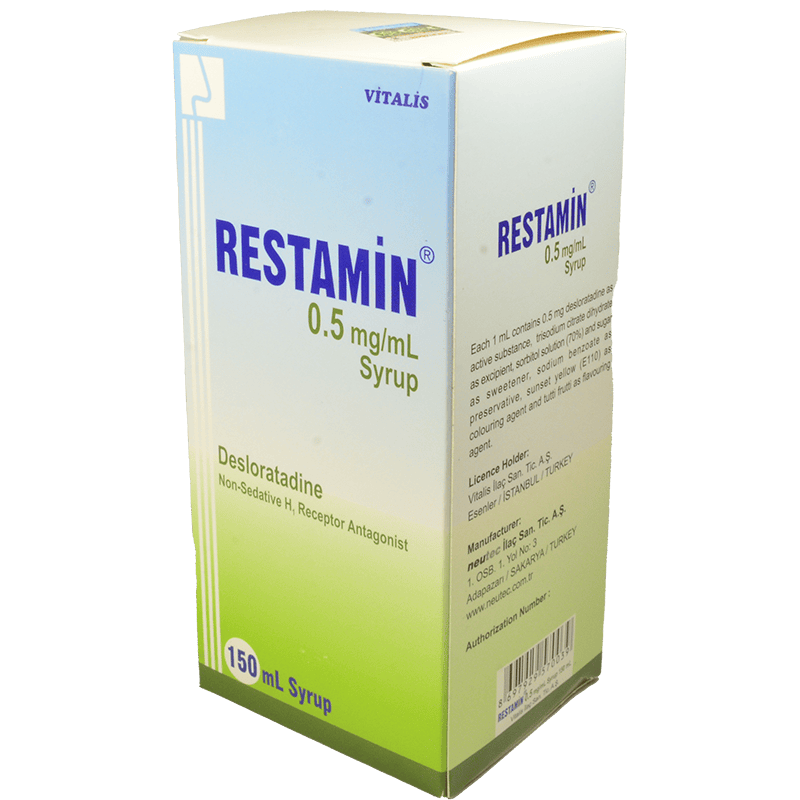 Restamin 0,5 mq/ml 150 ml thumbnail