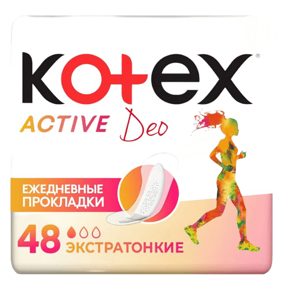 Kotex liners active gündəlik gigiyenik bez 48 əd. thumbnail