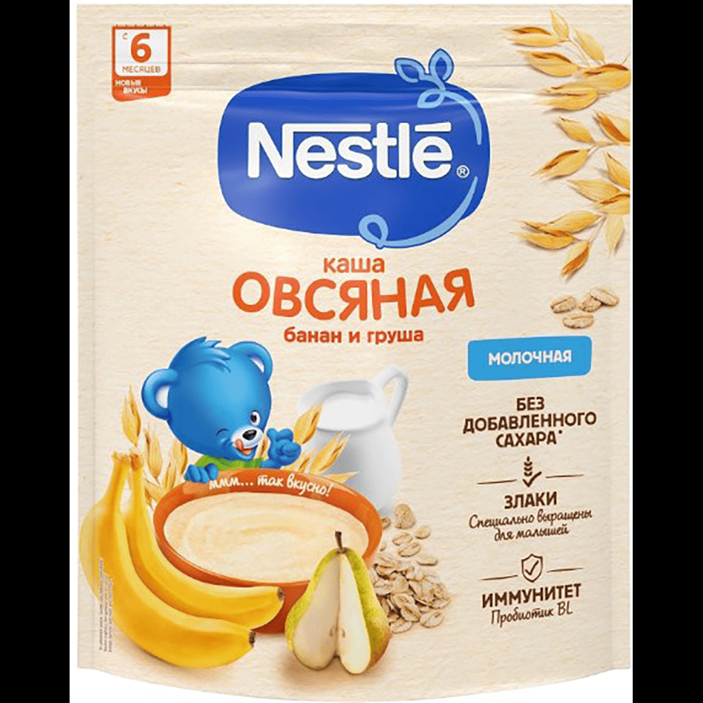 Nestle uşaq üçün sıyıq(armud və banan) 200 q thumbnail