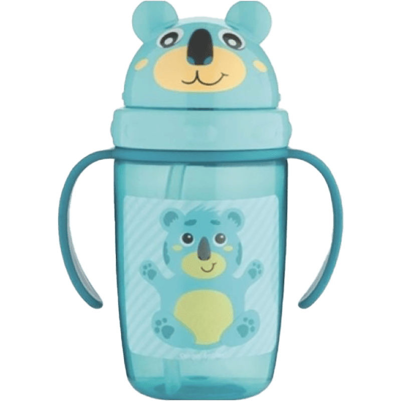 Silikon boru ilə fincan Helli Little, firuzəyi 400 ml thumbnail