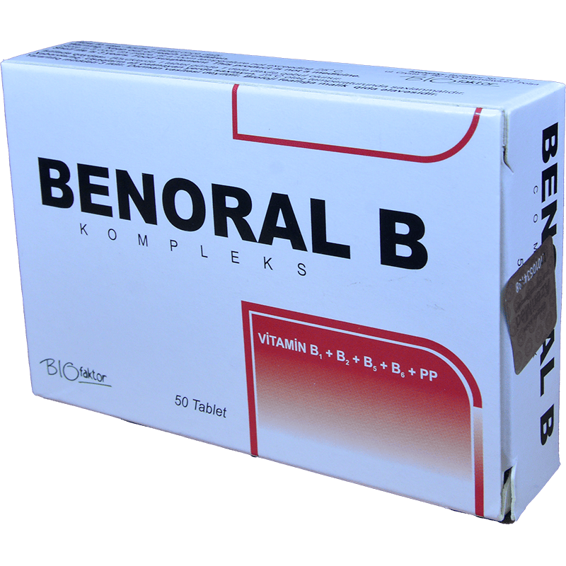 Benoral- B complex 50 əd. thumbnail