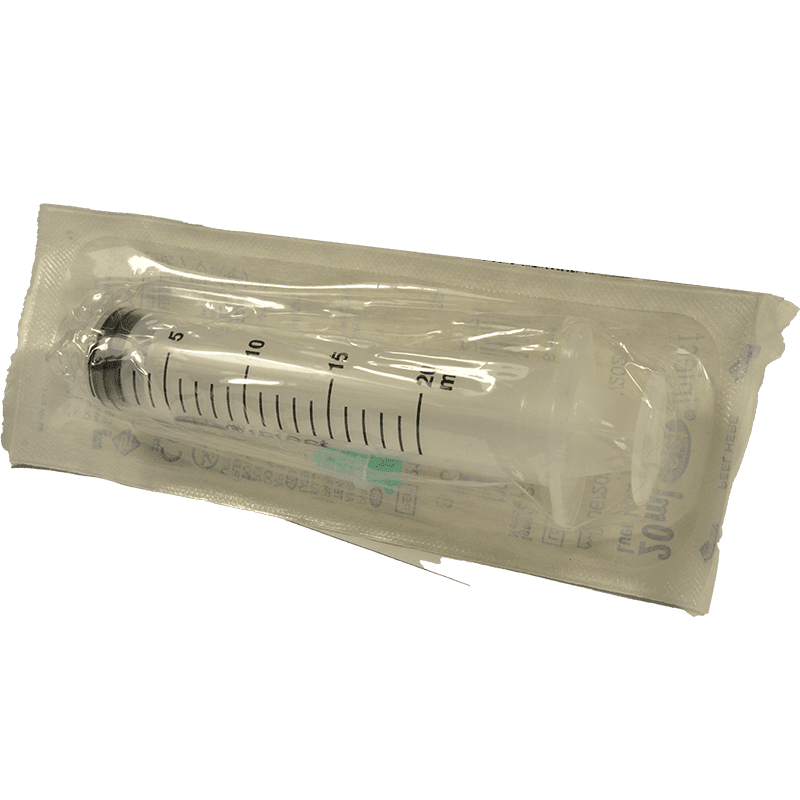 Şpris 20 ml 21GX38mm Luer Lock SET 3P rezin porş ilə thumbnail