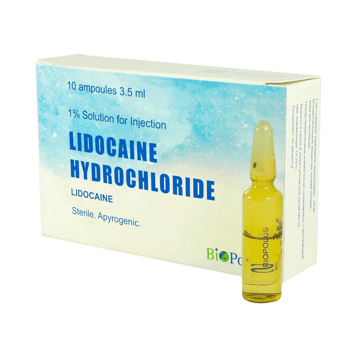 Lidokain 1% 3,5 ml 10 əd thumbnail