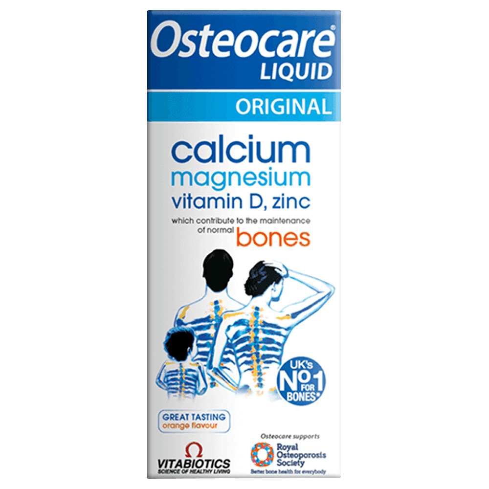 Osteocare kalsium, magnesium, vitamin D, sink 200 ml thumbnail