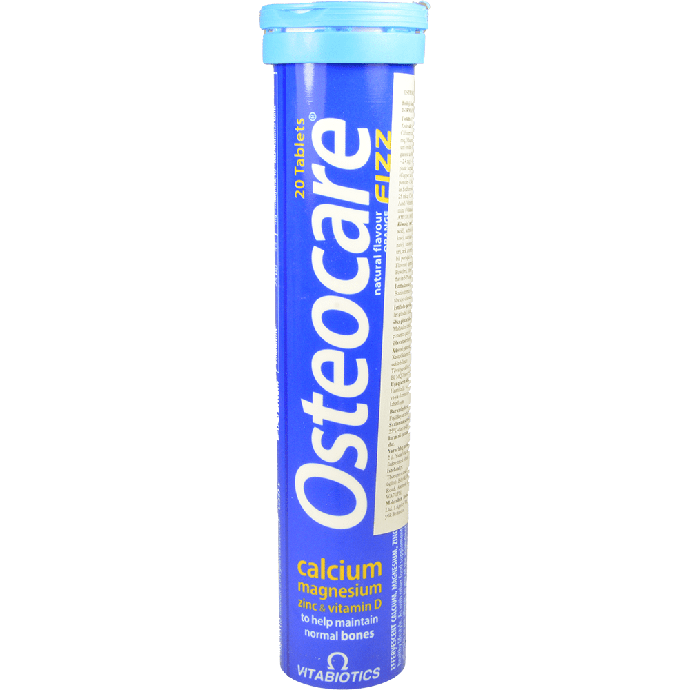 Osteocare Vitamin C, Selenium, kalsium, maqnezium, vitamin D və sink ilə 20 əd thumbnail