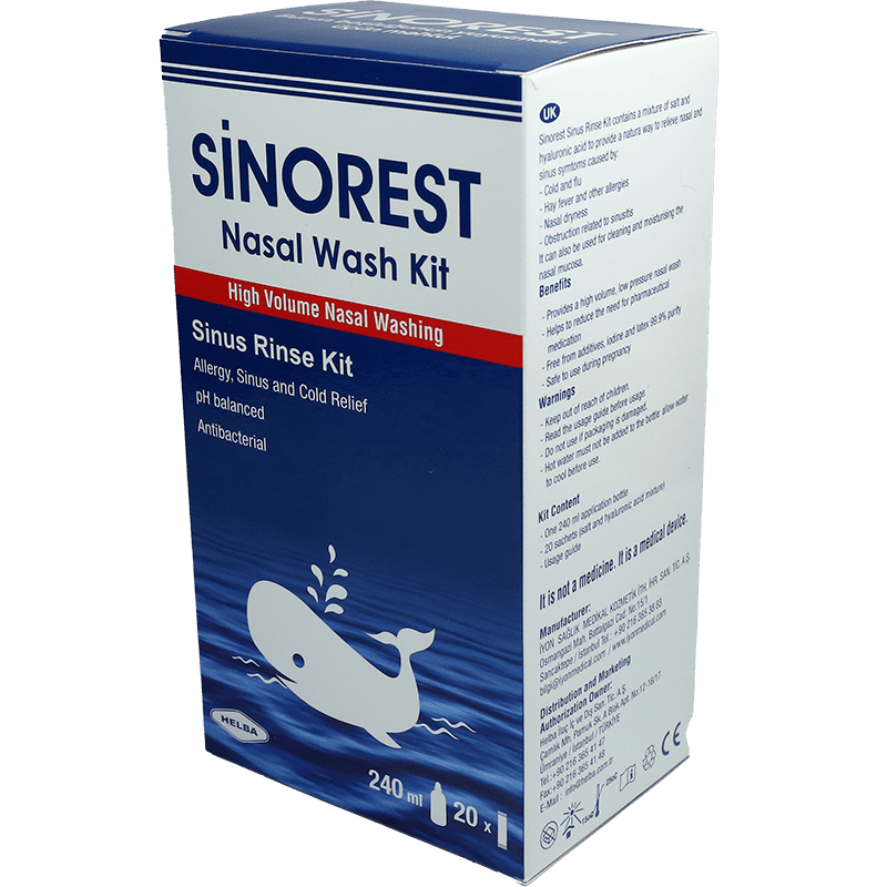 Sinorest 240 ml plastik + toz 20 əd. thumbnail