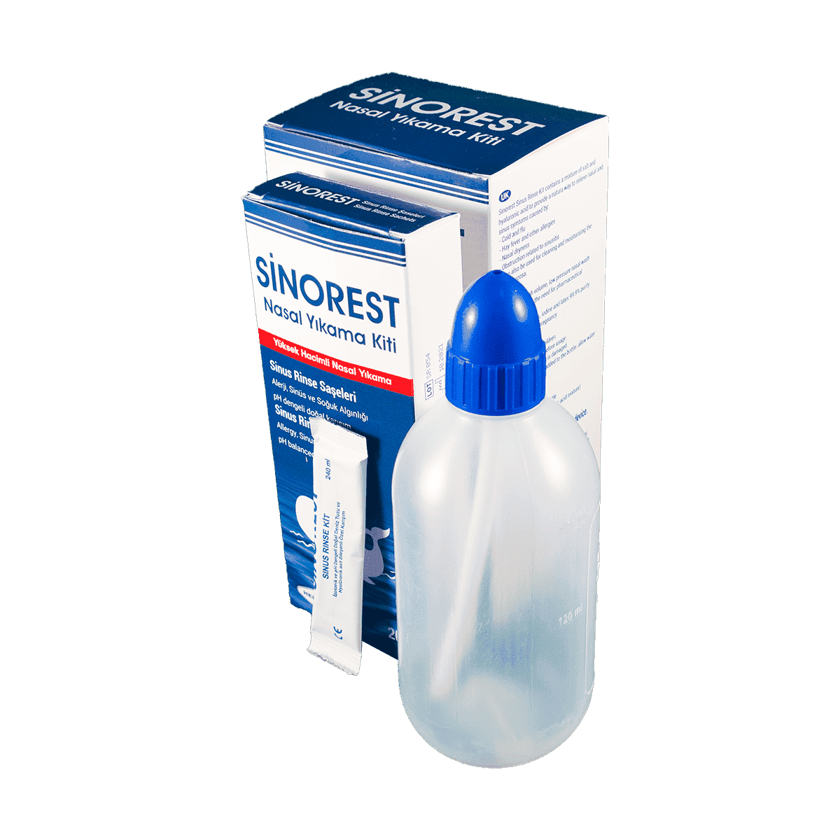 Sinorest 240 ml plastik + toz 20 əd. thumbnail