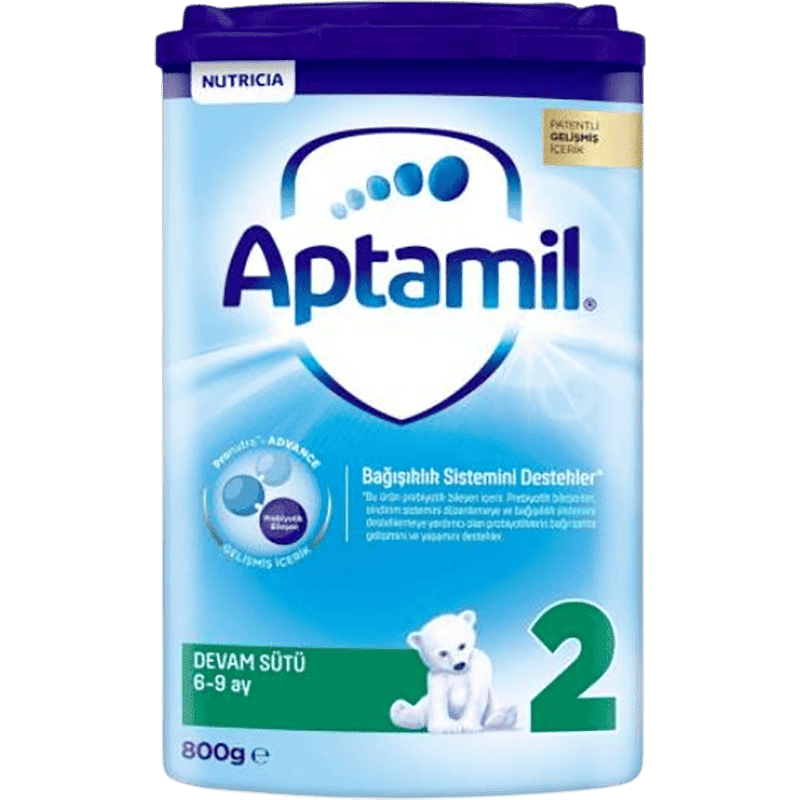 Uşaq qidası Aptamil-2 süd prebiotik 800 q thumbnail