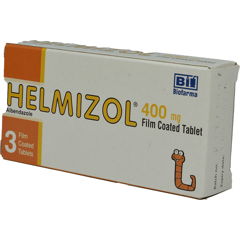 Helmizol 400 mg. 3 əd. thumbnail
