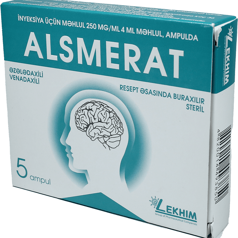 Alsmerat 4 ml. 250 mg. 5 əd. thumbnail