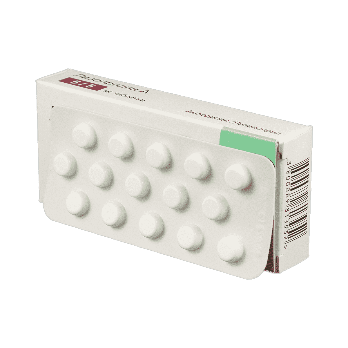 Lizoprilin A 5/5 mq 30 əd thumbnail