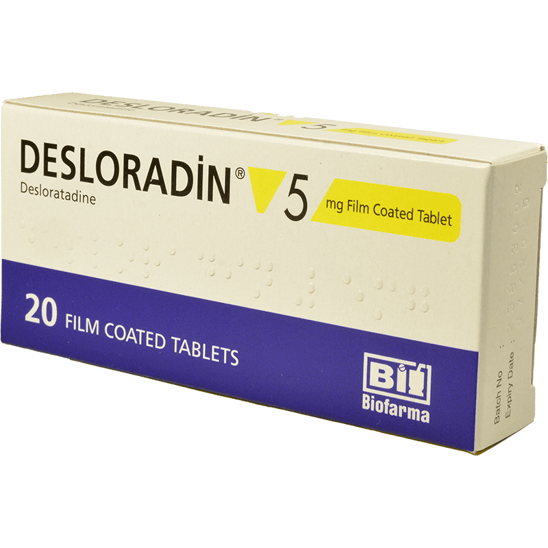 Desloradin 5 mg. 20 əd. thumbnail