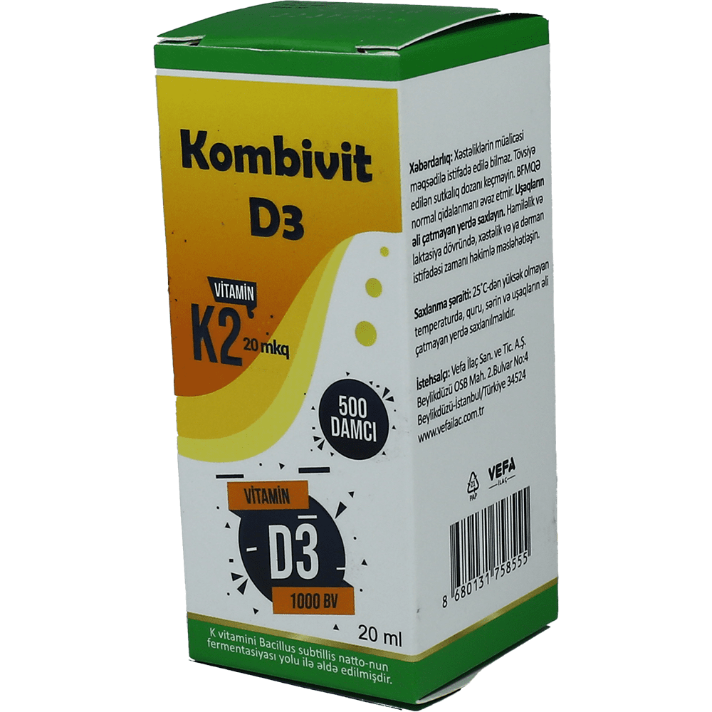 Kombivit D3 K2 20 ml thumbnail
