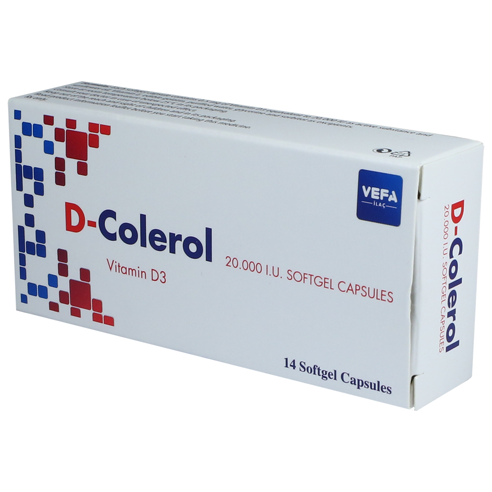 D-colerol 20000 IU 14 əd thumbnail