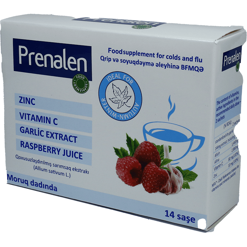 Prenalen Zn + Vitamin C 14 əd. thumbnail