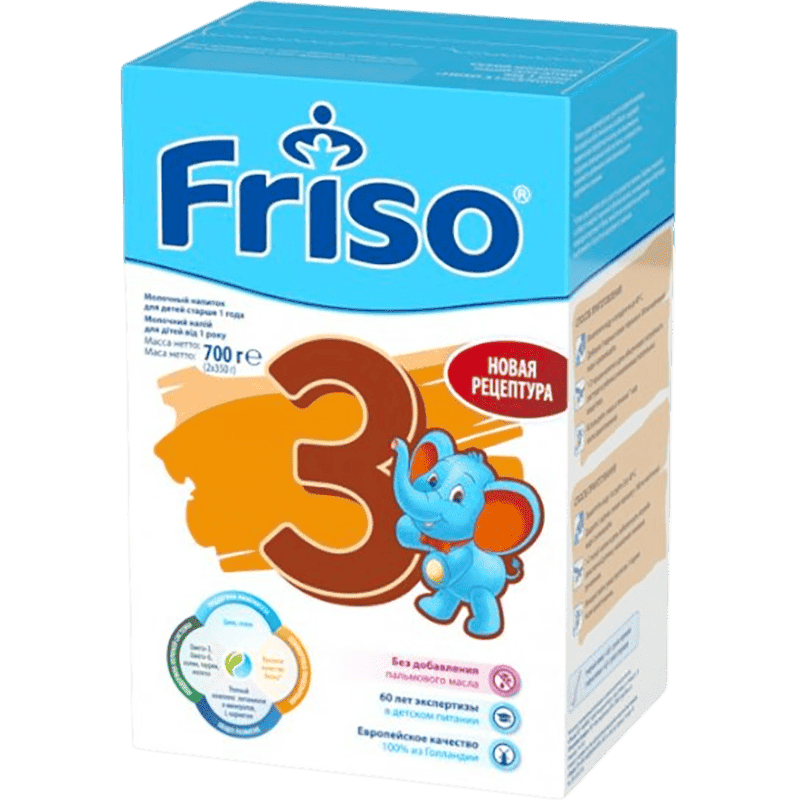 Uşaq qidası Friso-3 Gold palma yağı olmayan 700 q thumbnail