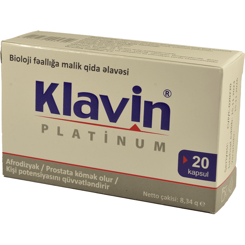 Clavin platinum 20 əd. thumbnail