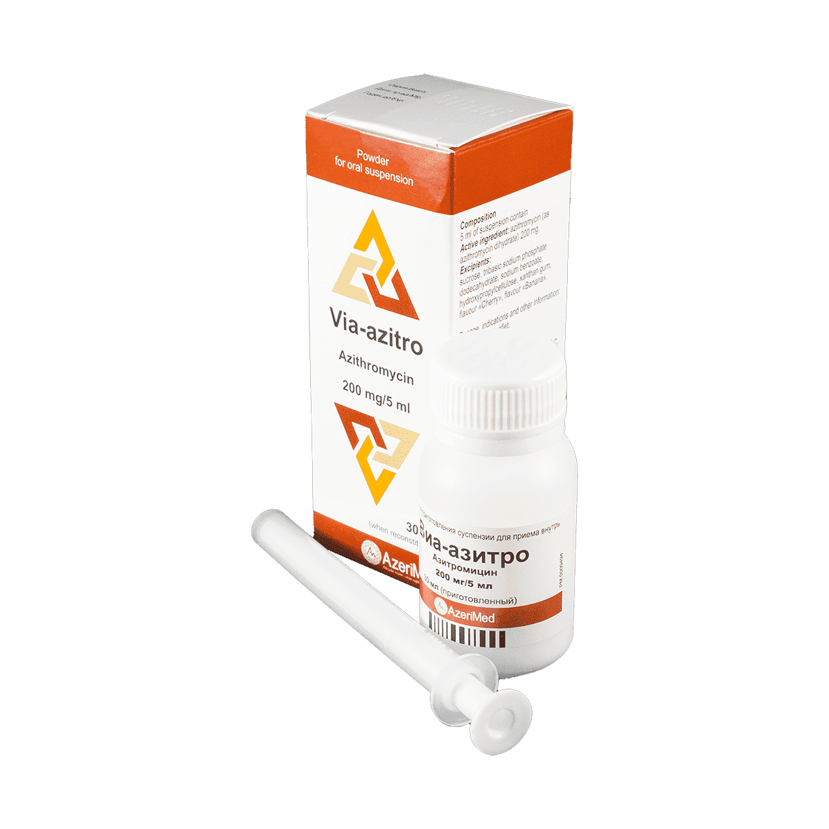 Via-azitro 200 ml./ 5 ml. 30 ml. thumbnail
