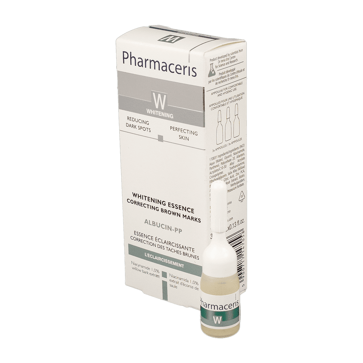W Üz, boyun, dekolte, əllər üçün yaş ləkələrini ağartmaq üçün çıxarış Albucin 12 ml  thumbnail