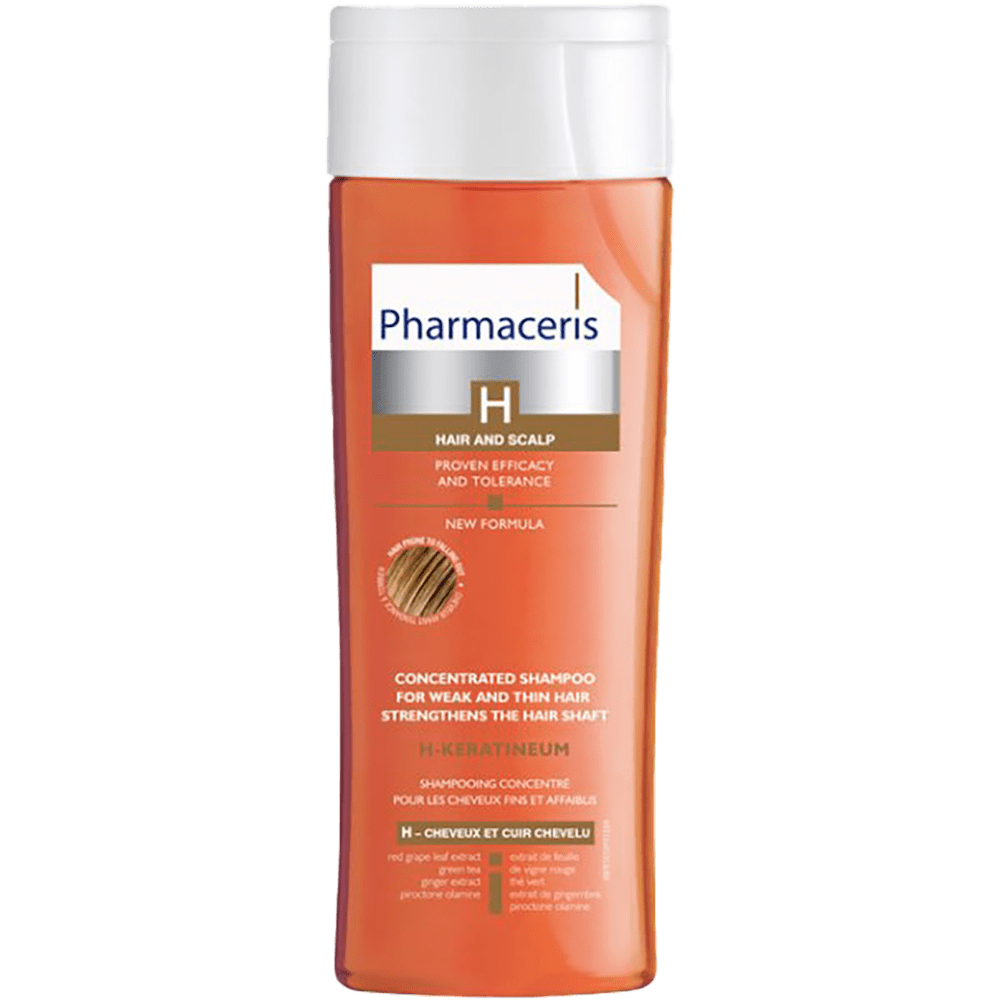 H Zəifləmiş saçlar üçün konsentrat gücləndirici şampun H-Keratineum, 250 ml  thumbnail