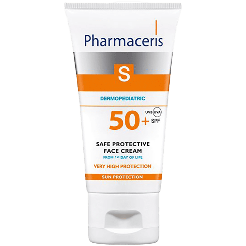 Pharmaceris, həyatın ilk günlərindən etibarən etibarlı qoruyucu üz kremi SPF50ko 50 ml thumbnail