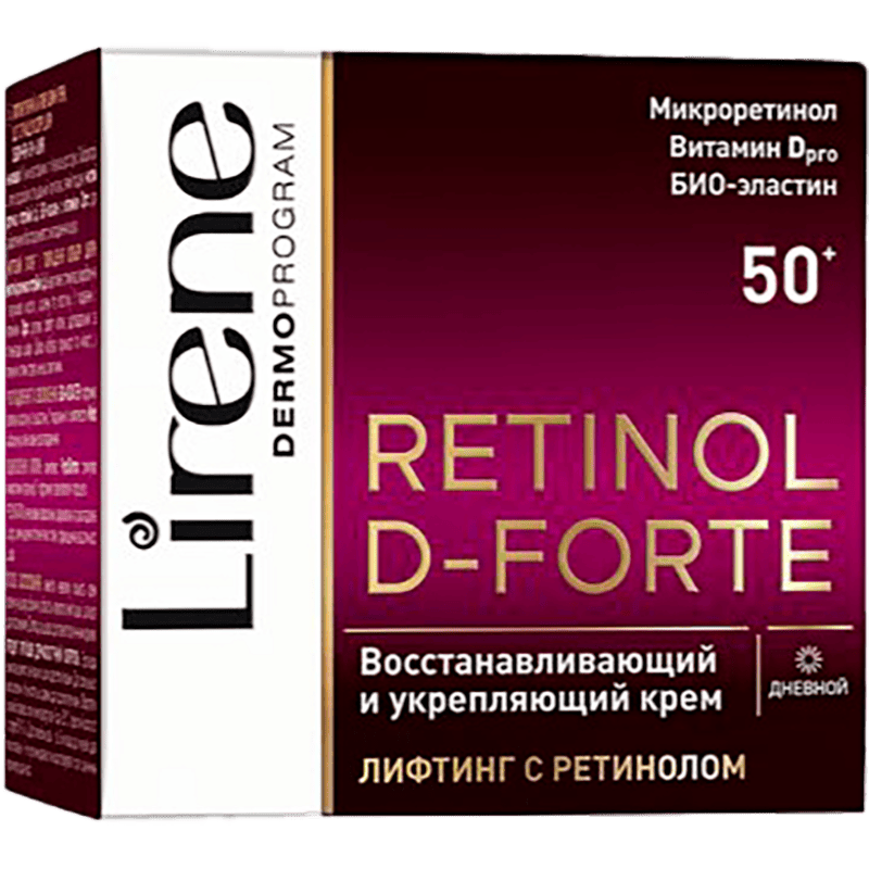 Gündüz bərpaedici və möhkəmləndirici krem D-forte 50+ ml thumbnail
