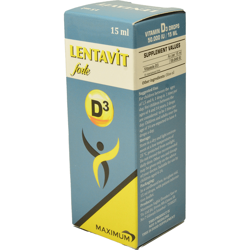 Lentavit D3 forte 15 ml thumbnail