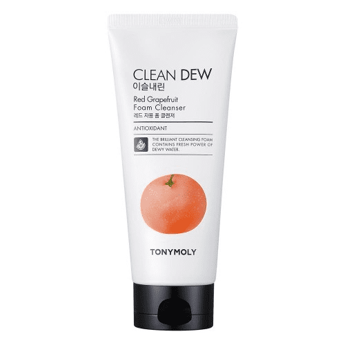Tony Moly Balanslaşdırıcı təmizləyici köpük qarışıq yağlı dəri üçün Qreypfrut 180ml thumbnail