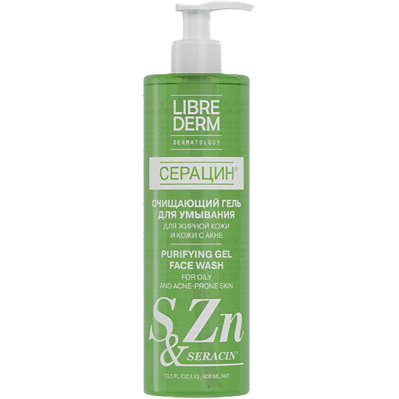 Librederm Seracin təmizləyici gel 400ml thumbnail