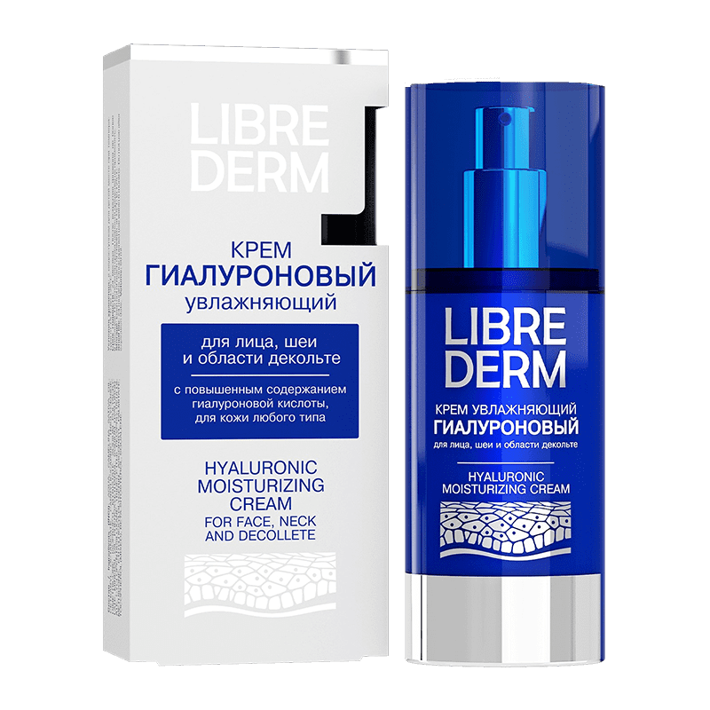 Üz, boyun və dekolte üçün hialuron nəmləndirici krem ​​50 ml thumbnail