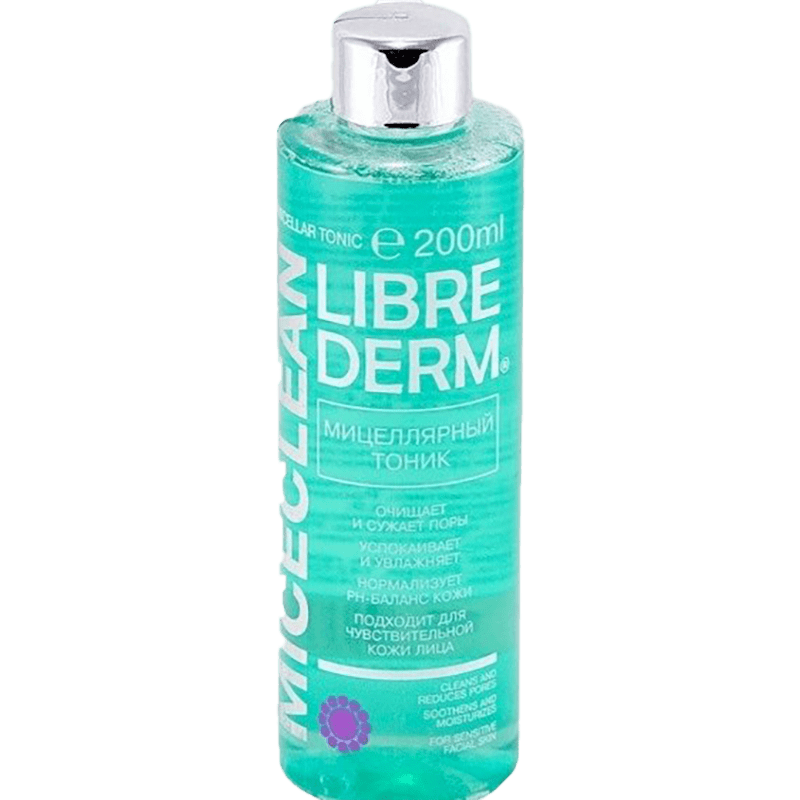 Librederm Miceclean Hydra Sebo yağlı və qarışıq dərilər üçün miselyar tonik 200ml thumbnail