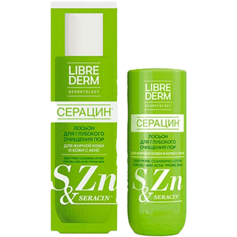 Librederm Seracin losyonu Məsamələrin dərindən təmizlənməsi üçün  200ml thumbnail