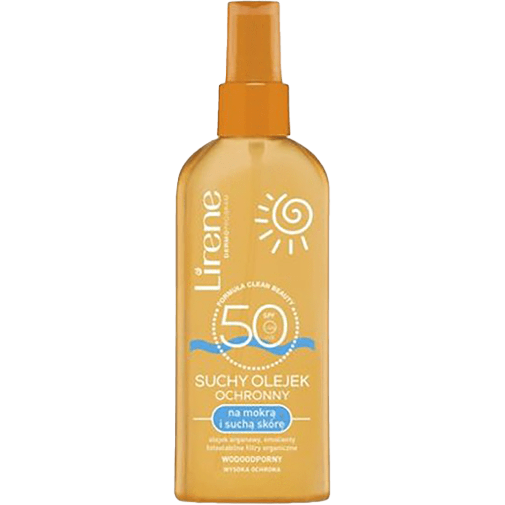 Günəş seriyası quru bədən yağı SPF50 150 ml thumbnail