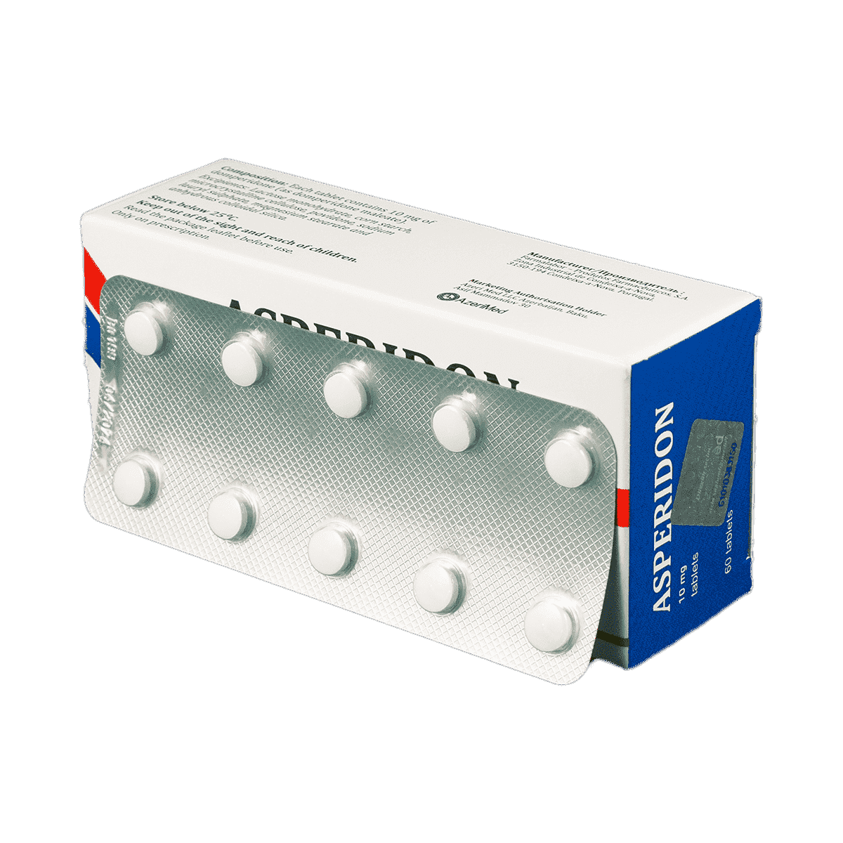 Asperidon 10 mg. 60 əd. thumbnail