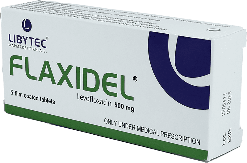 Flaxidel 500 mg. 5 əd. thumbnail